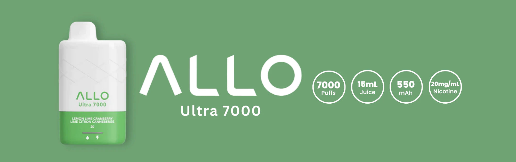 ALLO ULTRA 7000  Vape City