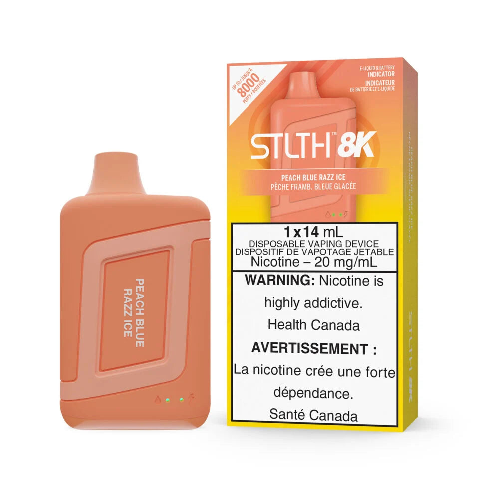 STLTH 8K - PEACH BLUE RAZZ ICE