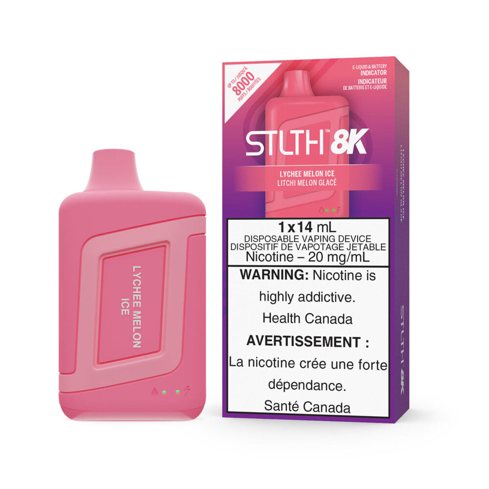 STLTH 8K - LYCHEE MELON ICE