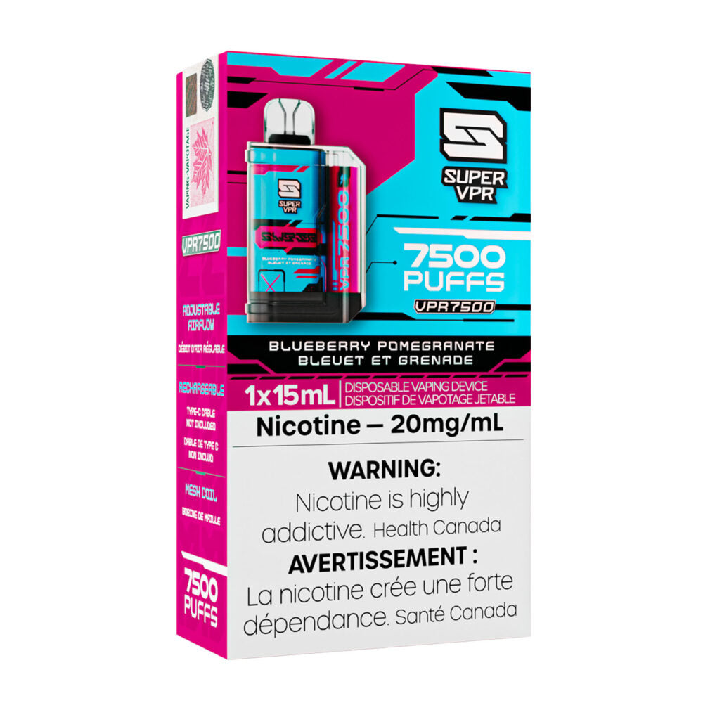 SUPER VPR 7500 - BLUEBERRY POMEGRANATE