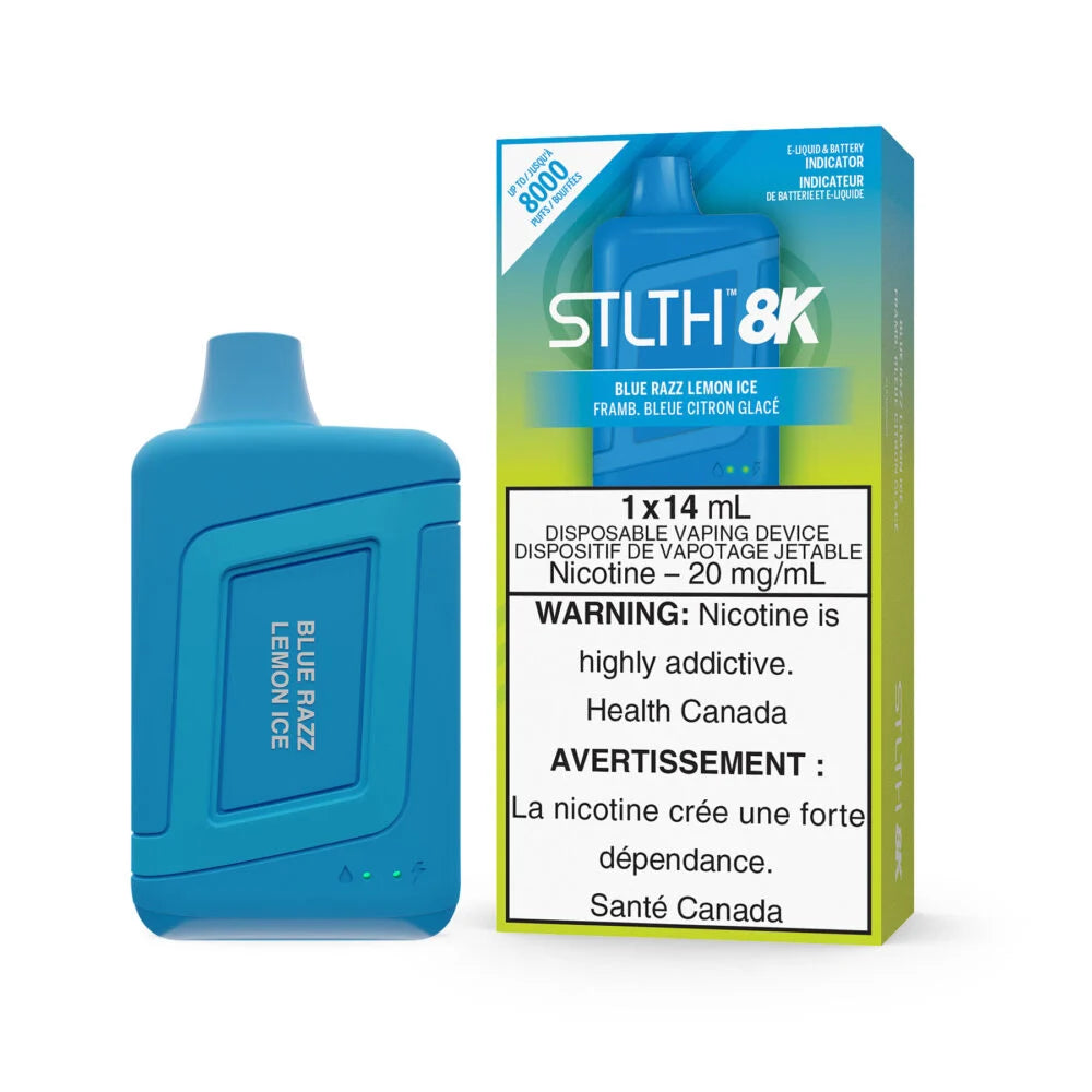 STLTH 8K - BLUE RAZZ LEMON ICE Vape City STLTH 8K - BLUE RAZZ LEMON ICE Vape City