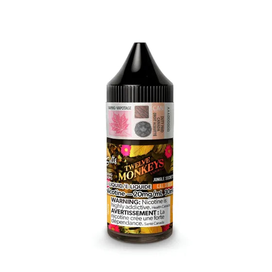 TWELVE MONKEYS SALT 30 ML - JUNGLE SECRETS