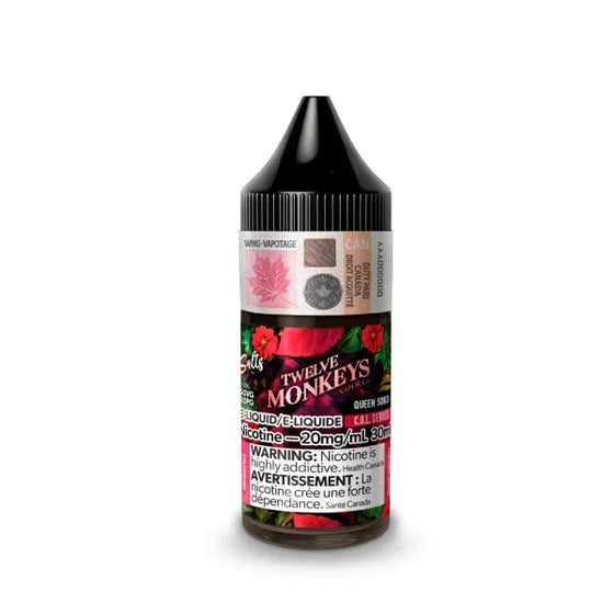 TWELVE MONKEYS SALT 30 ML - QUEEN SOKO