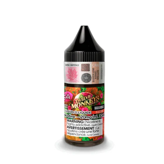 TWELVE MONKEYS SALT 30 ML - HARAMBAE