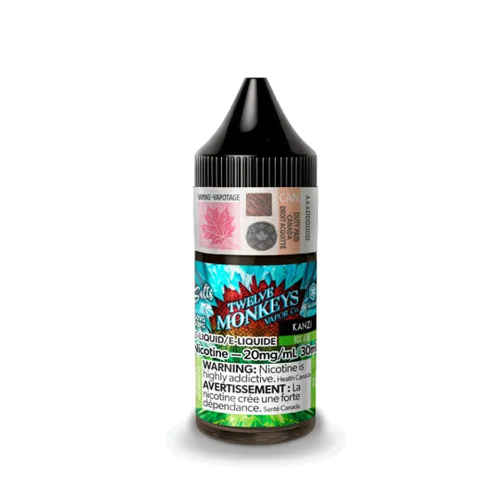 TWELVE MONKEYS ICE SALT 30 ML - KANZI