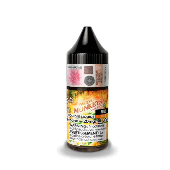 TWELVE MONKEYS SALT 30 ML - BLISS