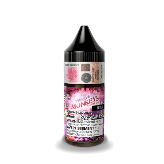 TWELVE MONKEYS SALT 30 ML - HAVEN