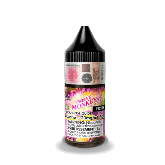 TWELVE MONKEYS SALT 30 ML - PASSION