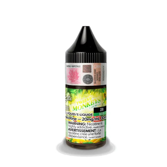 TWELVE MONKEYS SALT 30 ML - ZEN