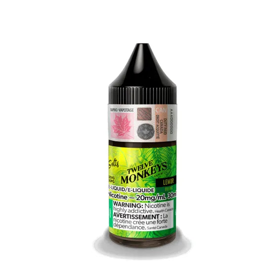 TWELVE MONKEYS SALT ORIGINS 30 ML - LEMUR