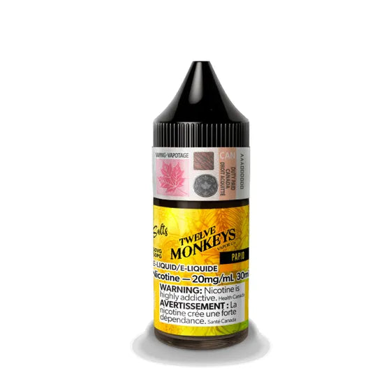 TWELVE MONKEYS SALT ORIGINS 30 ML - PAPIO