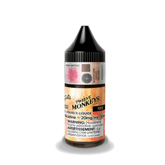 TWELVE MONKEYS SALT ORIGINS 30 ML - PURIS