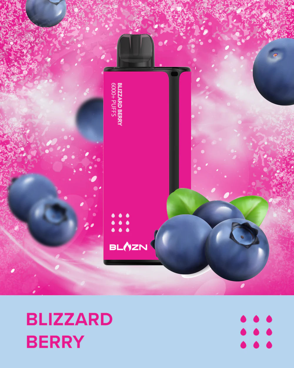 BLAZN 6000 - BLIZZARD BERRY