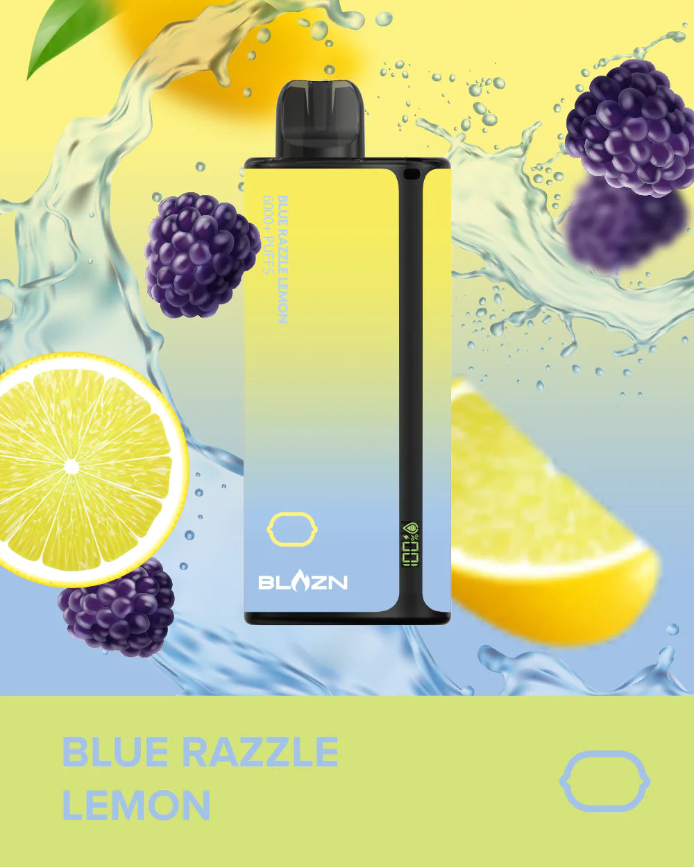 BLAZN 6000 - BLUE RAZZLE LEMON