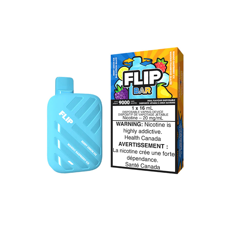 FLIP BAR 9000 - BERRY LEMON ICE AND MANGO RASPBERRY ICE