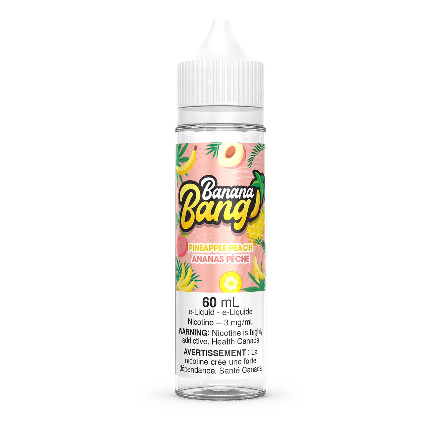 BANANA BANG 60 ML - PINEAPPLE PEACH