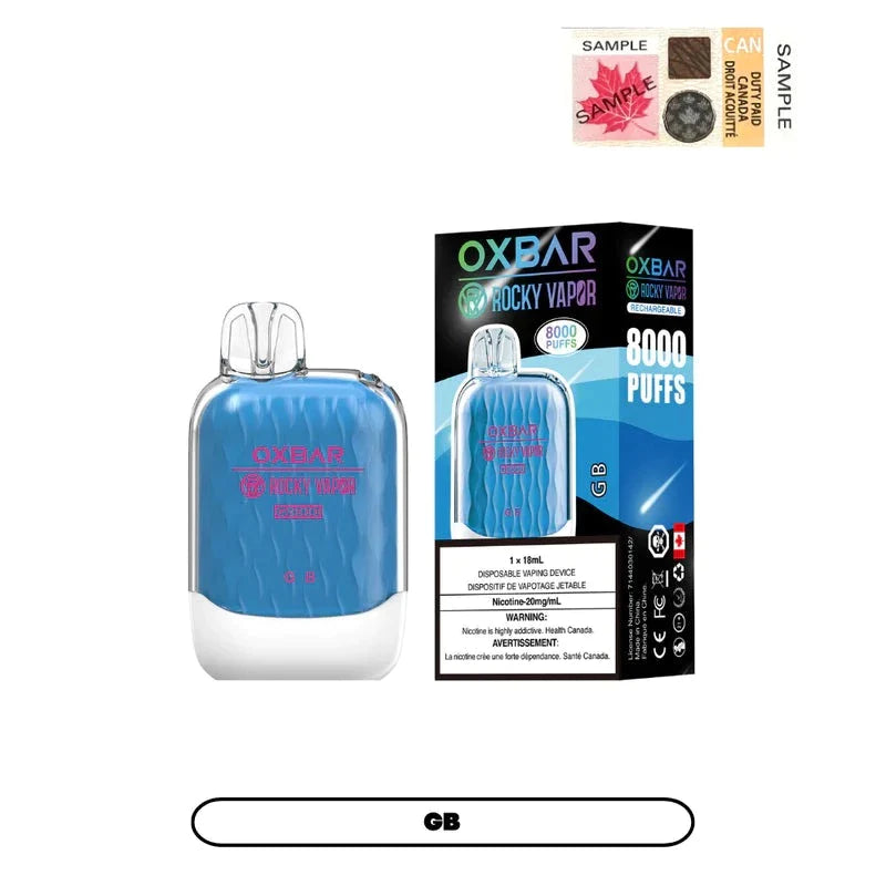 Ox Bar Disposable Vape OX BAR 8000 Ox Bar Disposable Vape OX BAR 8000