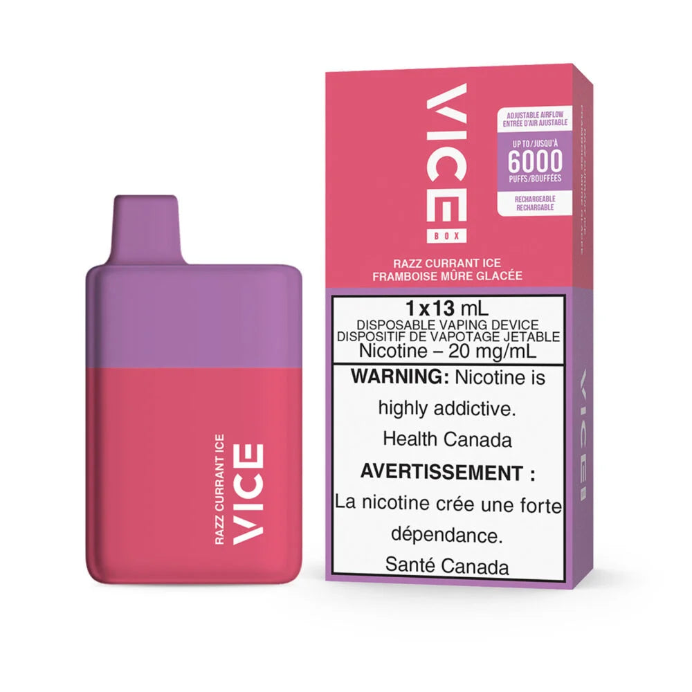 VICE 6000 - RAZZ CURRANT ICE