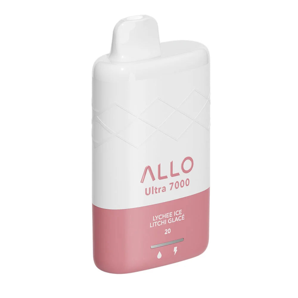ALLO ULTRA 7000 - LYCHEE ICE Vape City ALLO ULTRA 7000 - LYCHEE ICE Vape City