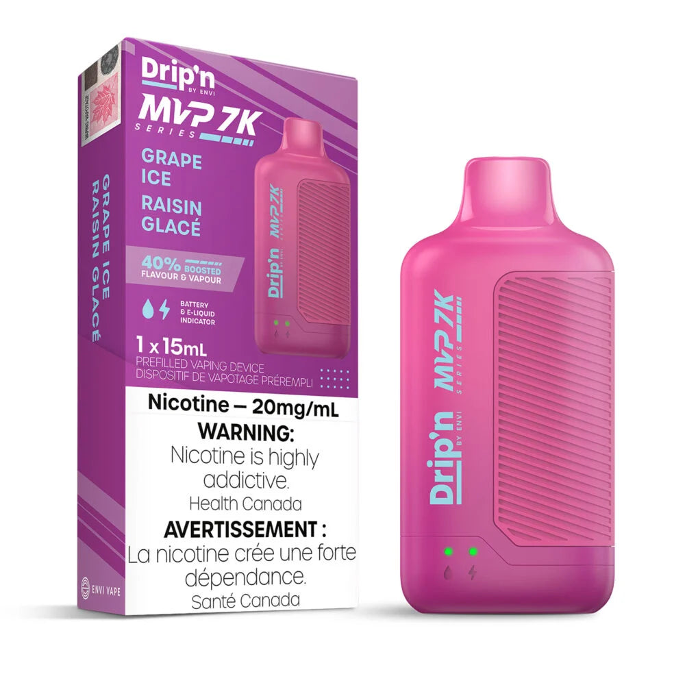 DRIP'N 7000 - GRAPE ICE