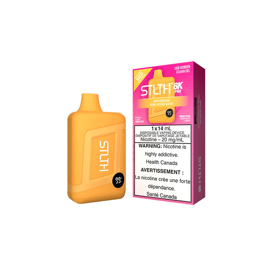 STLTH 8K PRO - JUICY PEACH ICE