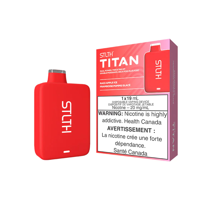 STLTH TITAN 10K - RAZZ APPLE ICE