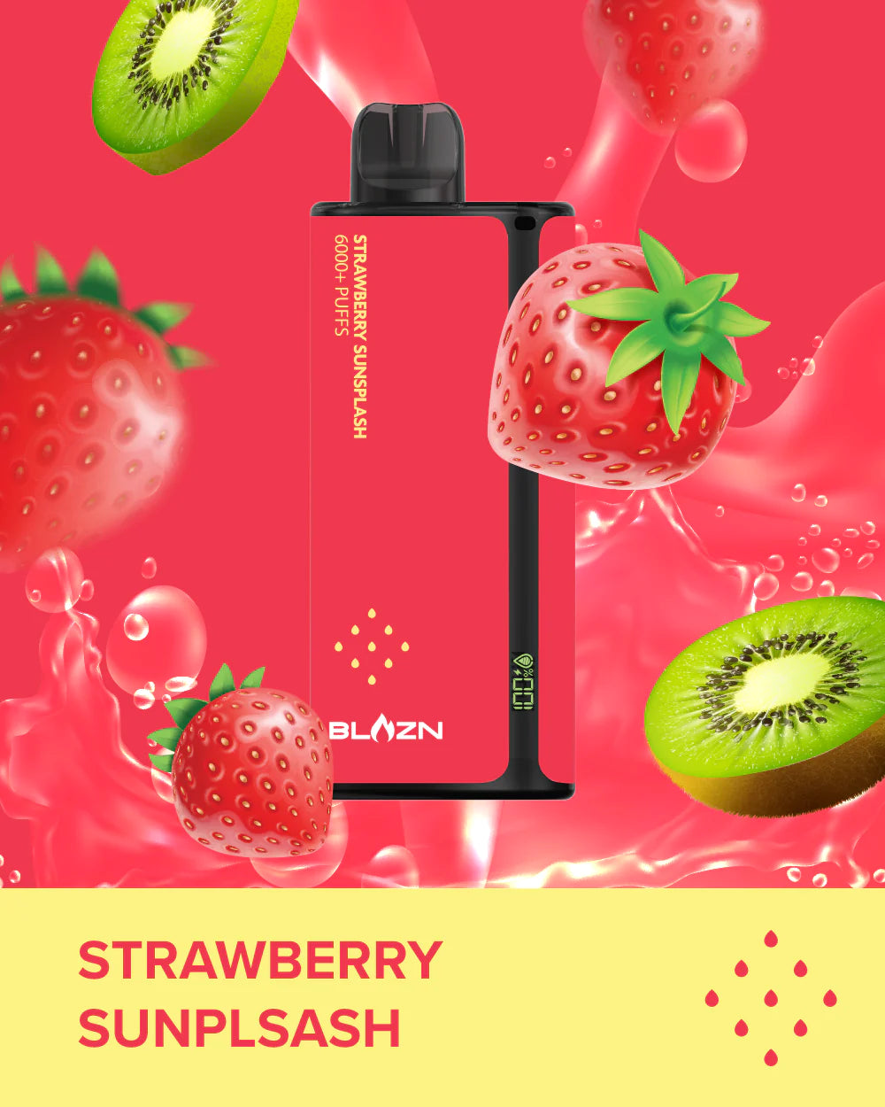 BLAZN 6000 - STRAWBERRY SUNSPLASH
