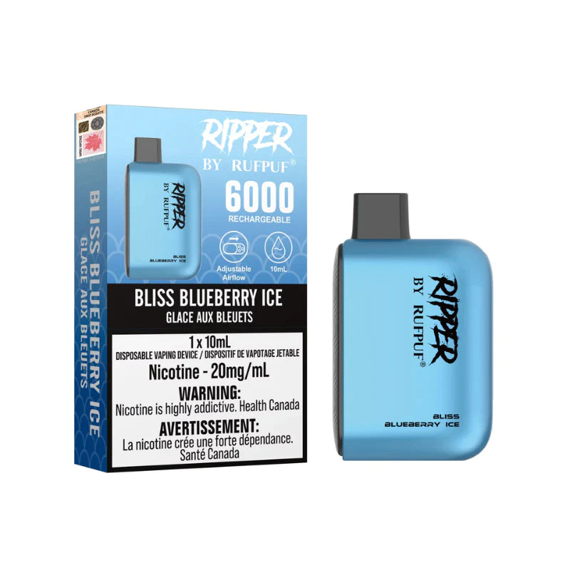 RIPPER 6000 - BLISS BLUEBERRY ICE