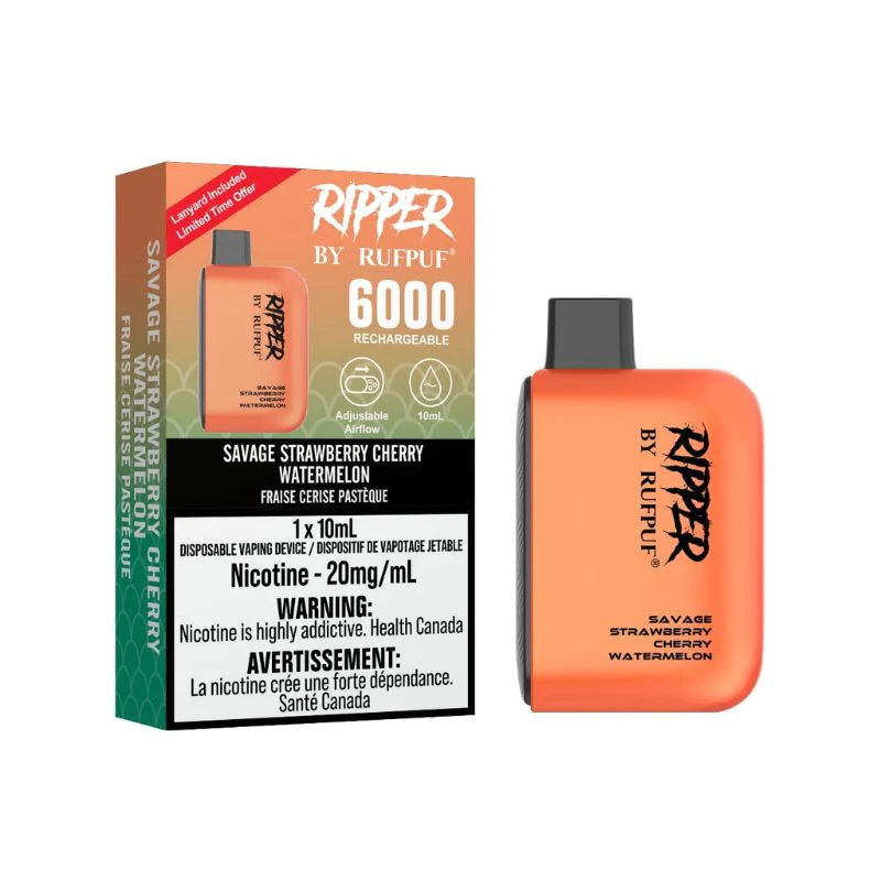 RIPPER 6000 - SAVAGE STRAWBERRY CHERRY WATERMELON