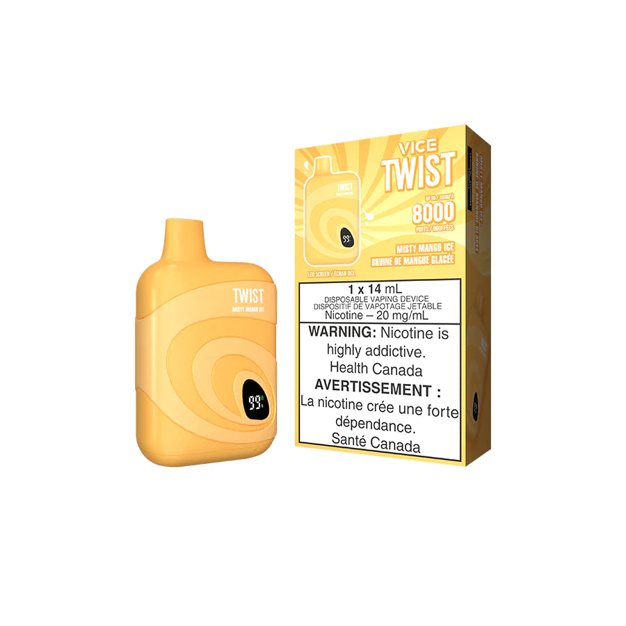 VICE TWIST 8000 - MISTY MANGO ICE