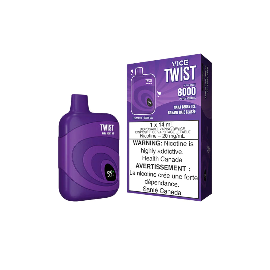 VICE TWIST 8000 - NANA BERRY ICE