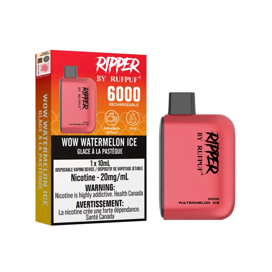 RIPPER 6000 - WOW WATERMELON ICE