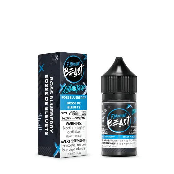 FLAVOUR BEAST SALT 30 ML - BOSS BLUEBERRY ICED