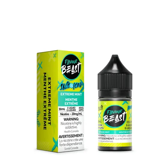 FLAVOUR BEAST SALT 30 ML - EXTREME MINT ICED