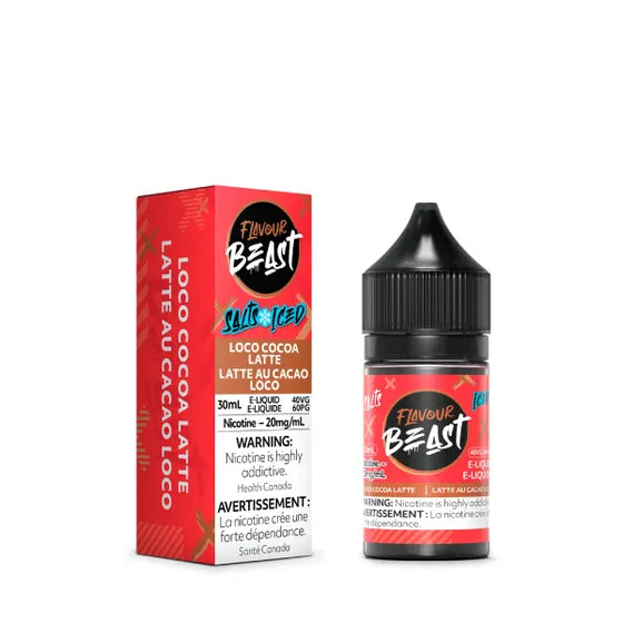FLAVOUR BEAST SALT 30 ML - LOCO COCOA LATTE ICED