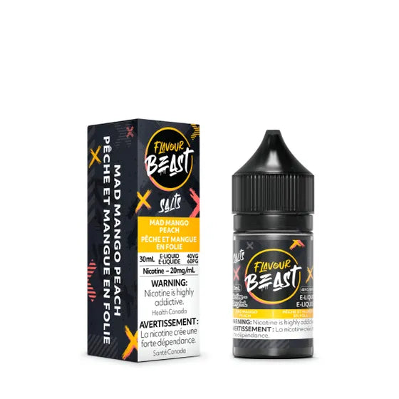 FLAVOUR BEAST SALT 30 ML - MAD MANGO PEACH