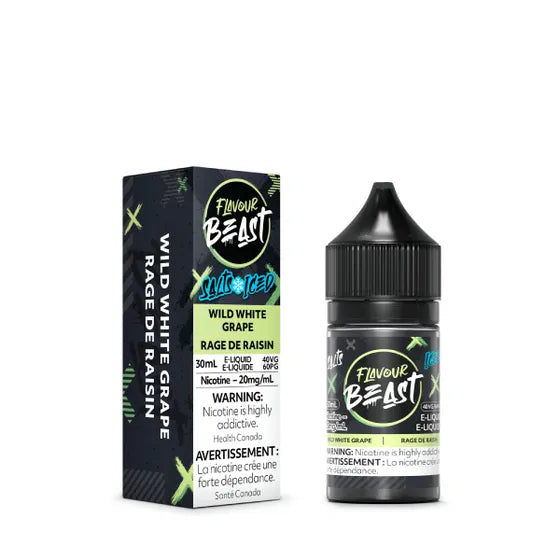 FLAVOUR BEAST SALT 30 ML - WILD WHITE GRAPE ICED