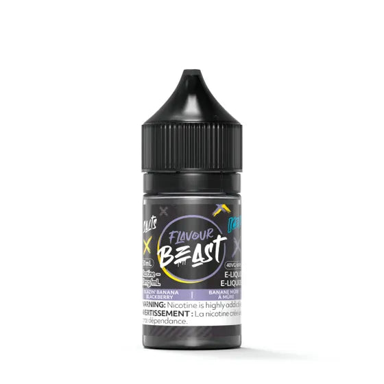 FLAVOUR BEAST SALT 30 ML - BLAZIN' BANANA BLACKBERRY ICED