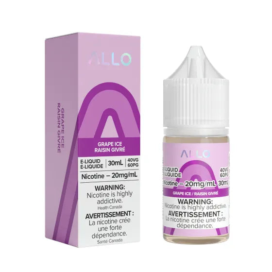 ALLO SALT 30 ML - GRAPE ICE