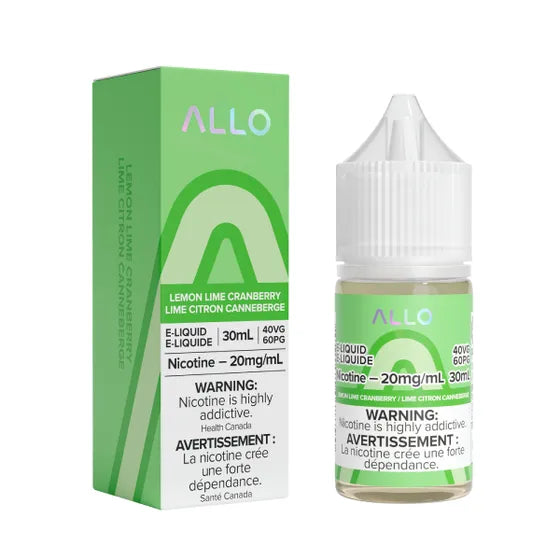 ALLO SALT 30 ML - LEMON LIME CRANBERRY