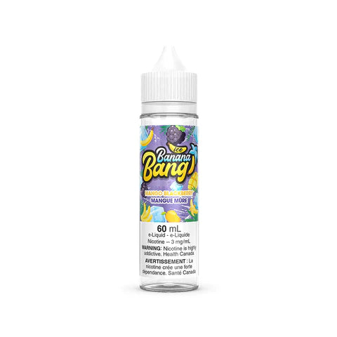 BANANA BANG 60 ML - MANGO BLACKBERRY ICE