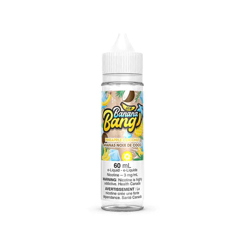 BANANA BANG 60 ML - PINEAPPLE COCONUT ICE