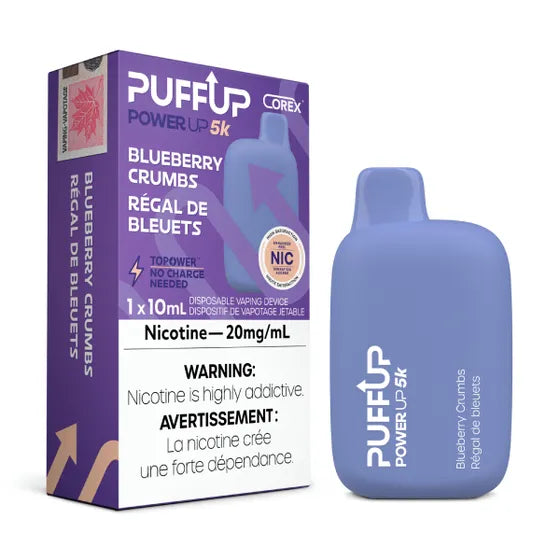 PUFF UP 5K - BLUEBERRY CRUMBS