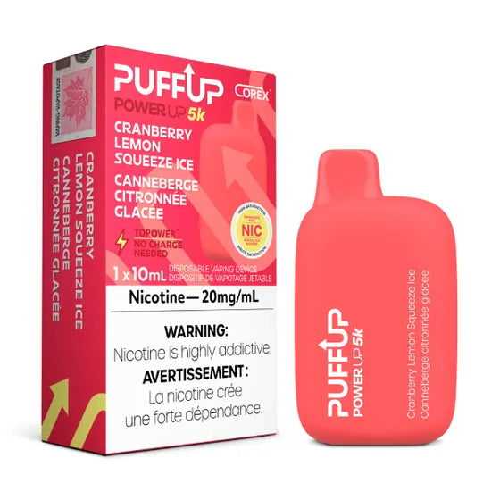 PUFF UP 5K - CRANBERRY LEMON SQUEEZE ICED