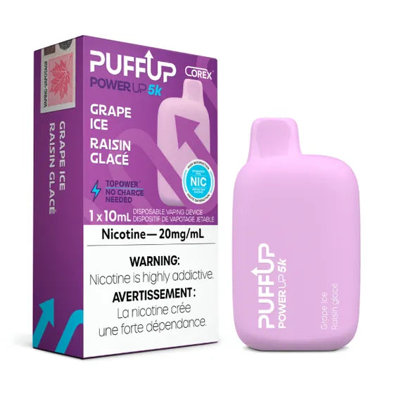 PUFF UP 5K - GRAPE ICED