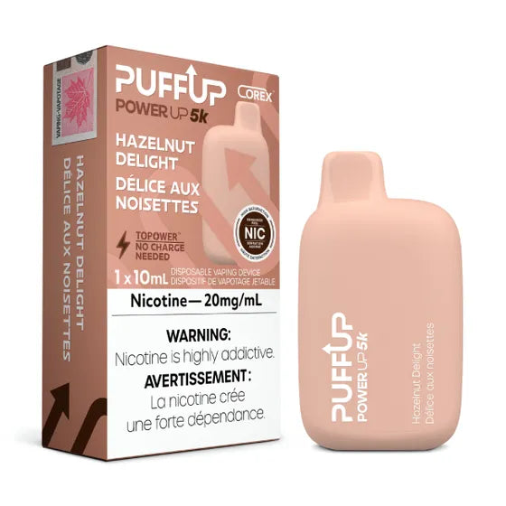 PUFF UP 5K - HAZELNUT DELIGHT