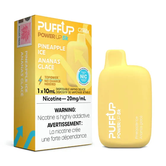 PUFF UP 5K - PINEAPPLE ICED