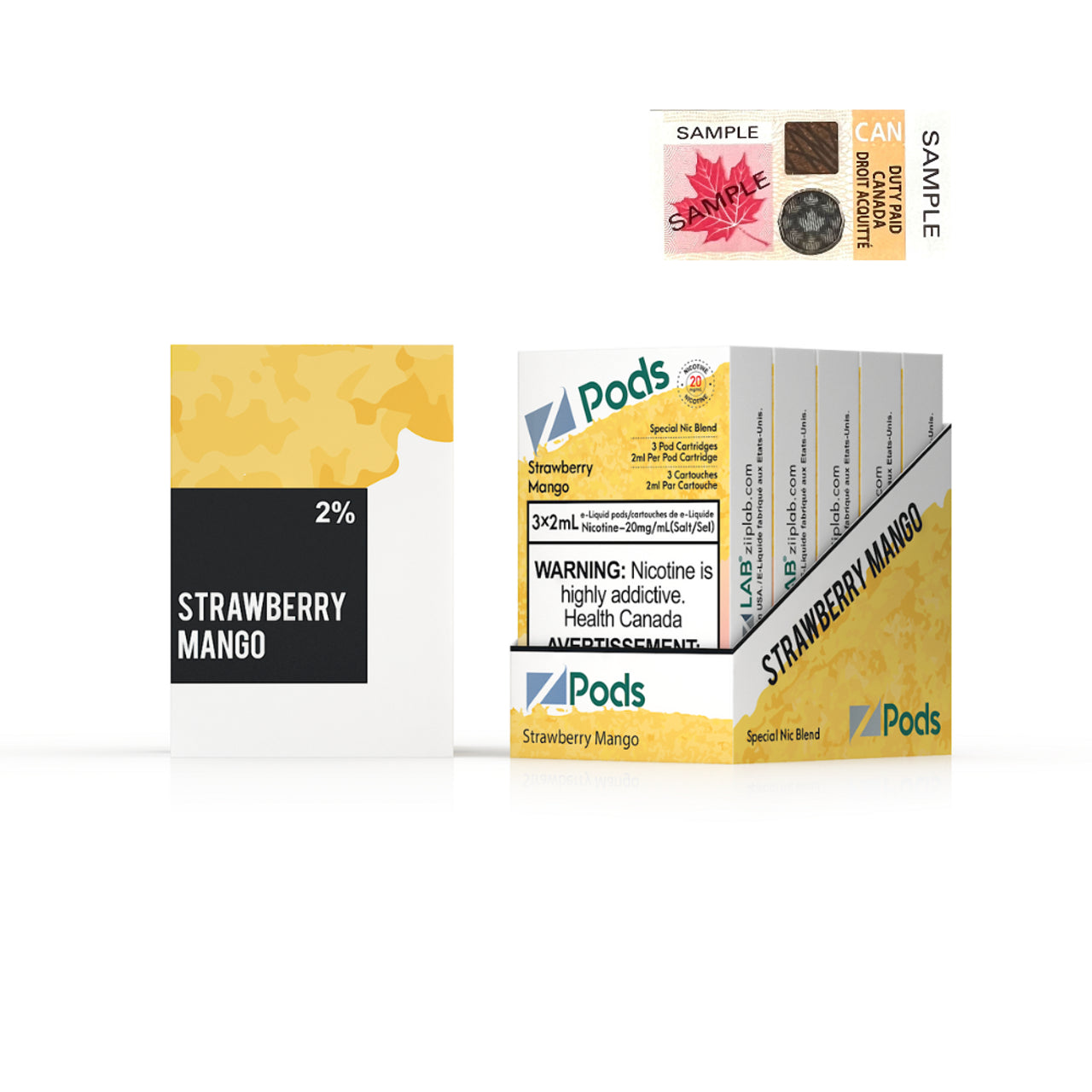 ZPODS - STRAWBERRY MANGO