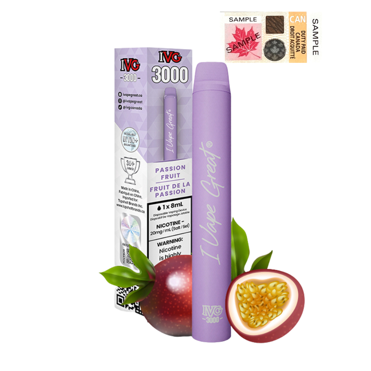 IVG 3000 - PASSION FRUIT