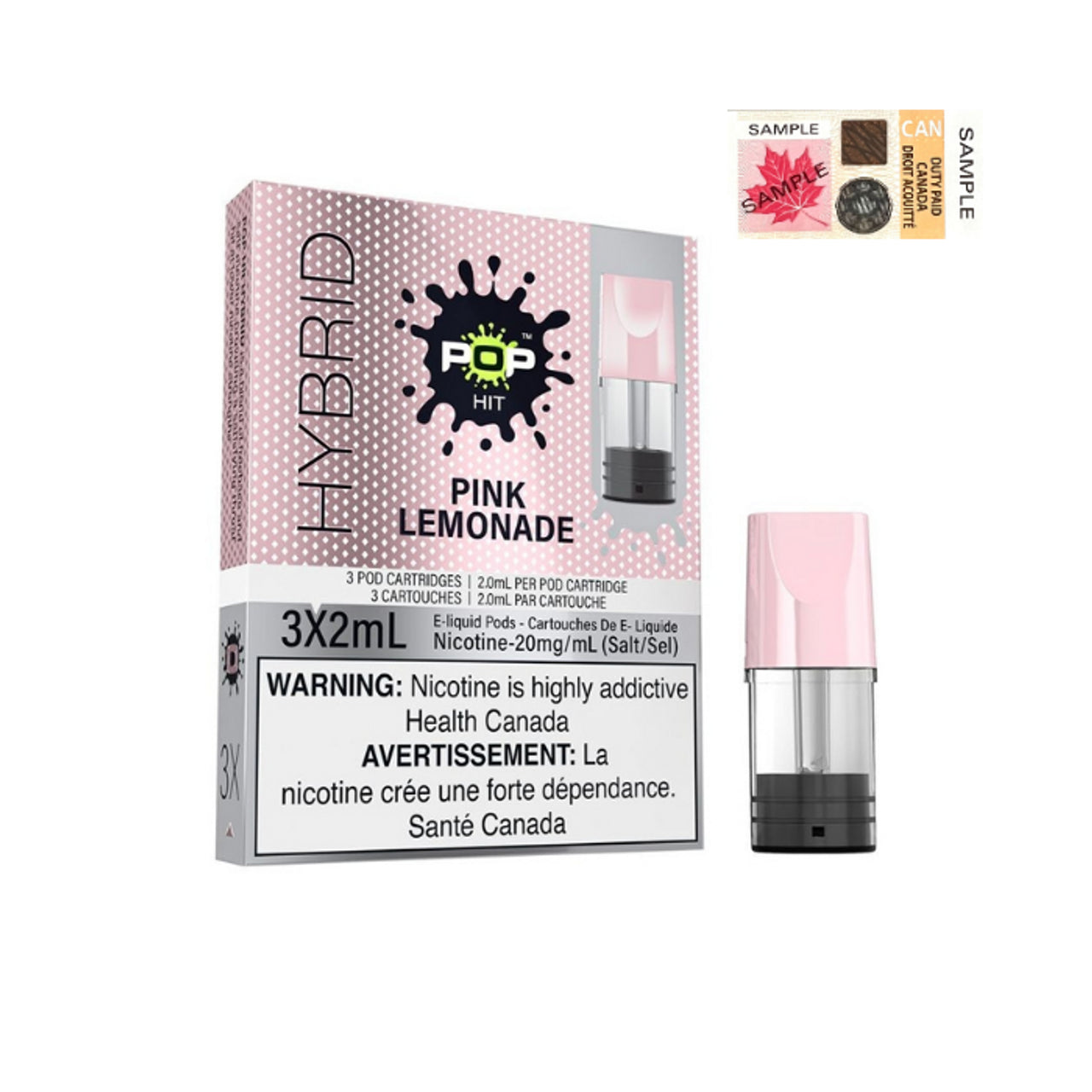 POP HITS HYBRID PODS - PINK LEMONADE